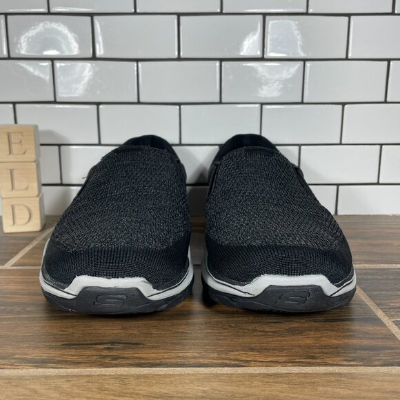 Skechers Expected 2.0 Arago Mens Size 9 Shoes Black Relaxed Fit Comfort Slip On main image 11